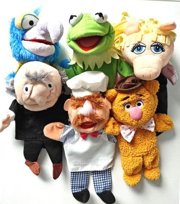 6 Muppets handpoppen, poppenkastpoppen. beschikbaar voor biedingen