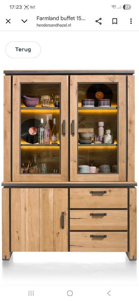 GEZOCHT H&H Farmland Buffetkast, Huis en Inrichting, Kasten | Buffetkasten, Zo goed als nieuw, 200 cm of meer, 200 cm of meer