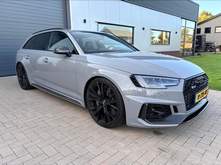Audi A4 RS4 Quattro 450pk Tiptronic 2019 Nardo Grijs, Auto's, Audi, Particulier, Te koop, RS4, 360° camera, 4x4, ABS, Achteruitrijcamera