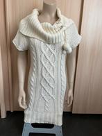 Lang creme wit kabel gebreid pullover vest jurk C&A 38/40, Kleding | Dames, Gedragen, C&A, Maat 38/40 (M), Ophalen of Verzenden