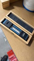 Grote precisie machinewaterpas 0,01 mm/m – in houten kist, Doe-het-zelf en Verbouw, Ophalen of Verzenden, Zo goed als nieuw