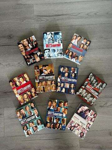 Grey’s Anatomy DVD-box – Seizoen 1 t/m 10 – Compleet beschikbaar voor biedingen