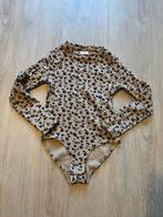Rompermouw body longsleeve meisje panter zara 116 zgan, Nacht- of Onderkleding, Meisje, Ophalen of Verzenden, Zo goed als nieuw