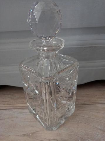 Whiskey karaf kristal fijn slijpsel/massief kristal  beschikbaar voor biedingen