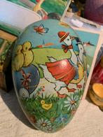 #pasen Antiek Vintage Paasei candycontainer, Diversen, Pasen, T, Nieuw, Ophalen of Verzenden, N