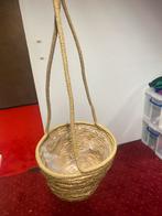 Rieten hangmandjes 3 stuks, Ophalen of Verzenden, Nieuw, Rond, Riet