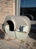 Omega Paw kattenbak beige, Dieren en Toebehoren, Kattenbakken, Ophalen, Zelfreinigend, Gebruikt, Gesloten