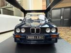 1:18 BMW E30 325i M Pakket blauw 1988 KK Scale KKDC180931, Overige merken, Auto, Ophalen of Verzenden, Zo goed als nieuw