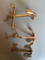 Set ankers met ketting, evt ook los verkrijgbaar., Ophalen of Verzenden, Gebruikt, Schaalmodel