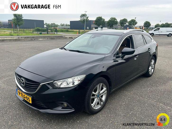 Mazda 6 Sportbreak 2.2D Skylease, Auto's, Mazda, Bedrijf, Te koop, 6 sportbreak, ABS, Airbags, Airconditioning, Alarm, Bluetooth