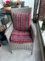 Tuinset: 2 stoelen en 1 tafel, Ophalen, Gebruikt, Kunststof