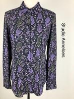 Studio Anneloes Overhemd  (mt: 38) IL/8558, Maat 38/40 (M), Studio Anneloes, Blauw, Studio Anneloes