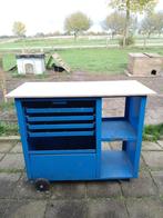 GEREEDSCHAP KAR - MERK OVERTOOM - AFSLUITBAAR - IGST, Ophalen, Gebruikt