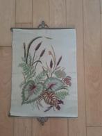 Vintage geborduurd wandkleed, Ophalen of Verzenden