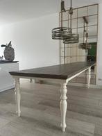 Landelijke Eettafel Fleur 240x100cm, Huis en Inrichting, Tafels | Eettafels, Ophalen, Rechthoekig, 200 cm of meer, 100 tot 150 cm