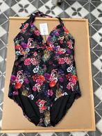 Zwart gebloemde Junarose badpak Maat 46, Zwart gebloemde Junarose badpak Maat 46, Zwart, Nieuw, Badpak