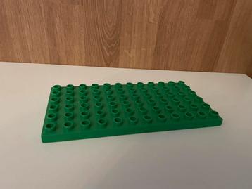Duplo bouwplaat 6x12 groen beschikbaar voor biedingen