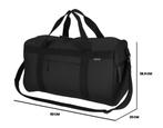 Norländer Sportsbag 2.0 black. Sporttas, reistas, weekendtas, 40 tot 60 cm, 20 tot 30 cm, Zwart, Ophalen of Verzenden