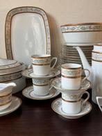 Compleet 6 Persoons Goud Verguld Diner Servies Ontbijt Kerst, Ophalen