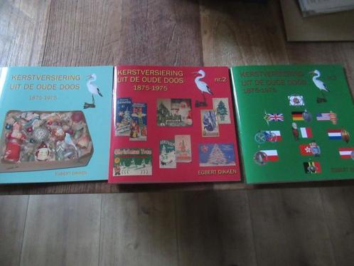 Egbert Dikken - KERSTVERSIERING uit OUDE DOOS, deel 1, 2 + 3, Diversen, Kerst, Nieuw, Ophalen of Verzenden