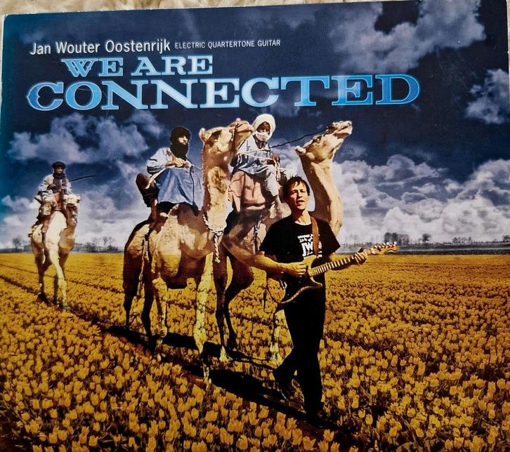 Cd, Jan Wouter Oostenrijk, We are connected,, zie beschrijv., Cd's en Dvd's, Cd's | Overige Cd's, Zo goed als nieuw, Ophalen of Verzenden