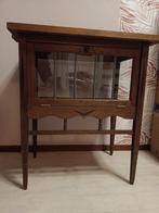 Antiek theekastje met afneembaar dienblad, Ophalen