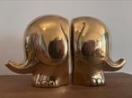 olifant boekensteun olifanten vintage hollywood regency dier, Ophalen of Verzenden, Gebruikt, Dier