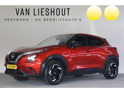 Nissan Juke 1.0 DIG-T N-Connecta NL-Auto! Apple I Camera I L, Auto's, Nissan, Bedrijf, Te koop, Juke, ABS, Achteruitrijcamera