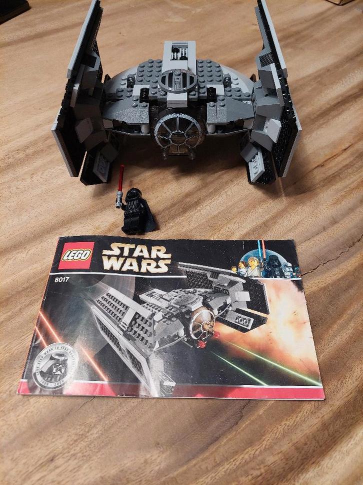 Lego star wars 8017 Darth Vader’s Tie fighter, Kinderen en Baby's, Speelgoed | Duplo en Lego, Gebruikt, Lego, Complete set, Ophalen of Verzenden