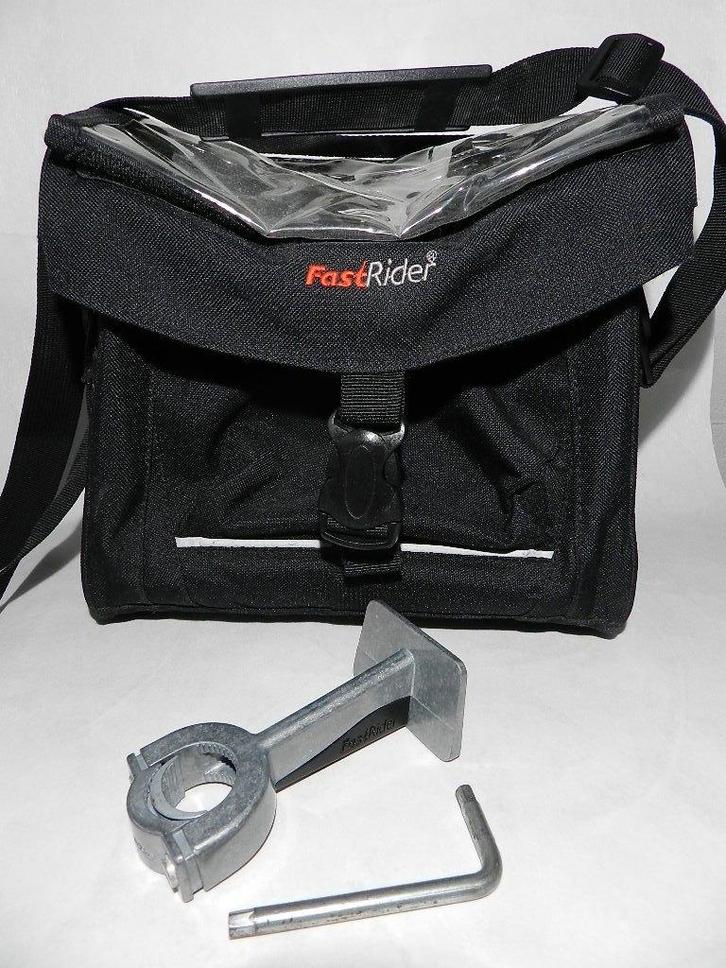 FASTRIDER Stuur Fietstas met stuurbeugel, Fietsen en Brommers, Fietsaccessoires | Fietstassen, Zo goed als nieuw, Ophalen of Verzenden