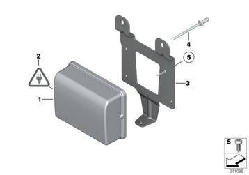 Bmw acc cruisecontrol radar f01 f06 f07 f10 f11 f12 f13 f15 beschikbaar voor biedingen