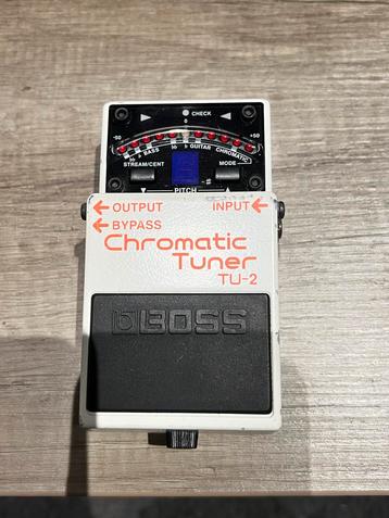 Boss chromatic tuner TU—2 beschikbaar voor biedingen