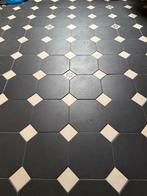 Winckelmans Octagon Vloertegels Noir - 1.7 m2, Doe-het-zelf en Verbouw, Tegels, Ophalen, Gebruikt, Keramiek, Minder dan 20 cm