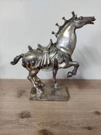 Beeld Tang paard brons, Antiek en Kunst, Ophalen of Verzenden