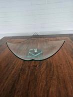 glazen schaal, Huis en Inrichting, Woonaccessoires | Schalen en Manden, Schaal, Vierkant, Ophalen of Verzenden, Glas