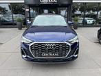 Audi Q3 Sportback 45 TFSI e S-Line 245PK|Pano|ACC|Matrix|Key, Auto's, Gebruikt, Zwart, Blauw, 245 pk