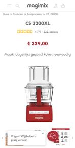 Magimix keukenmachine z.g.a.n., Ophalen, Zo goed als nieuw, 3 snelheden of meer