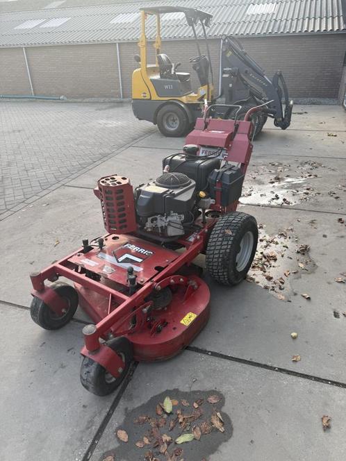 ferris walk behind, Tuin en Terras, Grasmaaiers, Zo goed als nieuw, Benzine-grasmaaier, 50 cm of meer, Cirkelmaaier, Elektrische starter