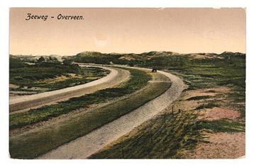 975086 Overveen Zeeweg NH 1925 Gelopen met postzegel beschikbaar voor biedingen