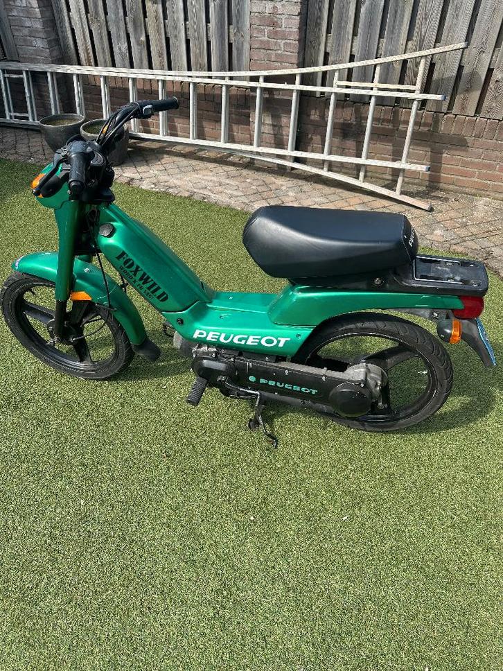 Peugeot Fox, Fietsen en Brommers, Scooters | Peugeot, Zo goed als nieuw, Overige modellen, Maximaal 25 km/u, Tweetakt, Ophalen