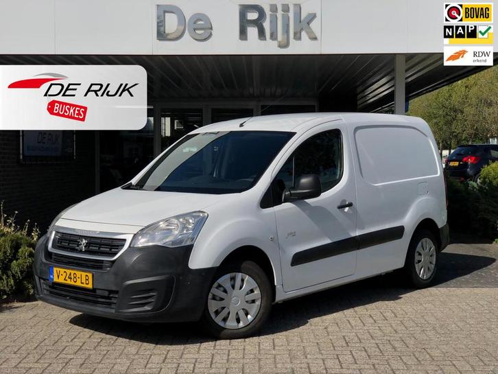 Peugeot Partner 120 1.6 BlueHDi 75 L1 Profit+ | Cruise, Airc, Auto's, Bestelauto's, Bedrijf, Te koop, ABS, Airconditioning, Centrale vergrendeling