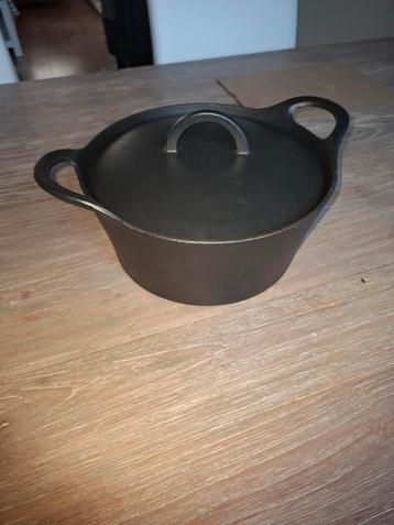 Hackman 25 Gietijzeren Dutch Oven - Gebruikt beschikbaar voor biedingen