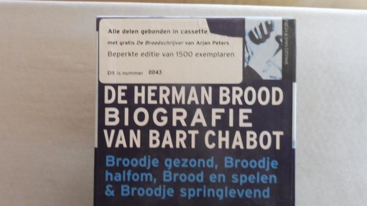 Bart Chabot - De Herman Brood biografie, Boeken, Biografieën, Zo goed als nieuw, Kunst en Cultuur, Ophalen