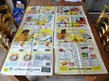 De Boer / De Jong supermarkt folders Sjors en Sjimmie 1997 beschikbaar voor biedingen