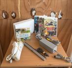 Nintendo Wii Complete Set + 5 Games, Spelcomputers en Games, Spelcomputers | Nintendo Wii, Ophalen of Verzenden, Gebruikt, Met 1 controller