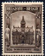 België 1936-1937 - OBP 436 -  Gemeentehuis van Borgerhout, Frankeerzegel, Ophalen of Verzenden, Postfris, Postfris