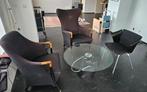 Set Giorgetti Progetti Wing & unieke tafel, Huis en Inrichting, Ophalen, Hout, Gebruikt, 75 tot 100 cm