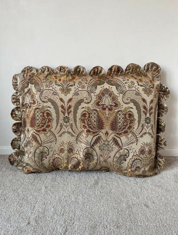 Vintage kussenhoes met print, 71x51cm. Boho bohemian barok beschikbaar voor biedingen