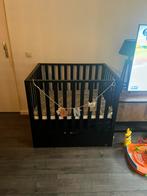 TWF Box Bas Met Lade Mat Zwart, Kinderen en Baby's, Boxen, Ophalen, Zo goed als nieuw, Vierkant, Lade
