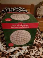 Kerstbal met lampjes., Diversen, Kerst, Ophalen of Verzenden